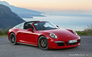 Обзор Porsche 911 Targa 2015